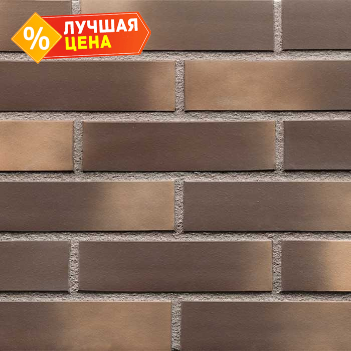 Клинкерная облицовочная плитка King Klinker Dream House для НФС, 13 Golden autumn, 240х71х17 мм